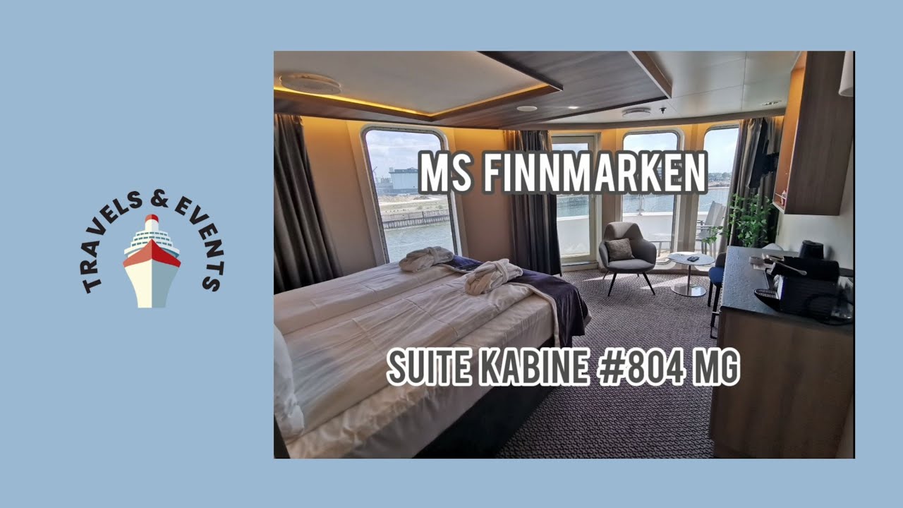 MS Finnmarken Kabine #804 (803) MG Suite #hurtigruten #hamburg #nordkap