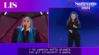 Video thumbnail of "LIS Sanremo 2024 - Loredana Berté canta 'Pazza'"
