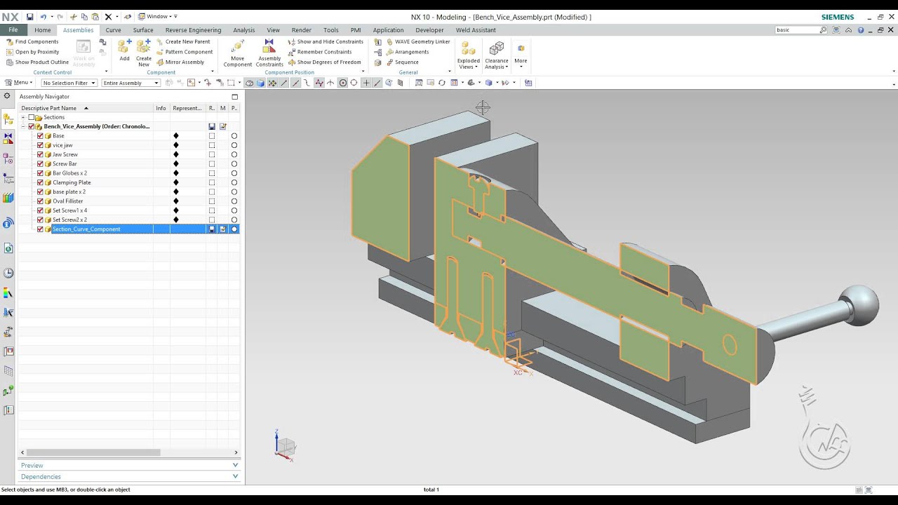 siemens nx 10.0