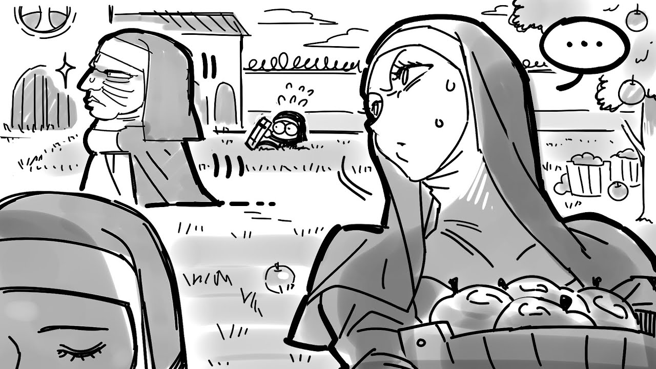 수녀원장의 눈을 피해 도망쳐야해..! (Matriarch 풀버전)