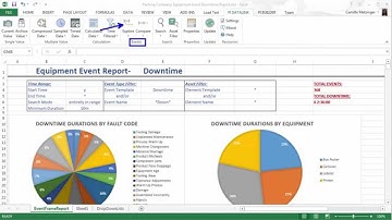 OSIsoft: Use the Explore Events Function in PI DataLink to Build Event Reports [PI DL 2014 SP1]
