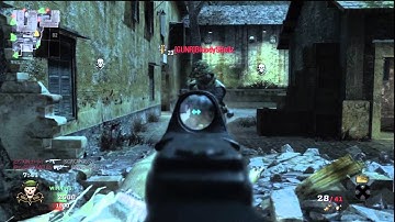CoD Black Ops Team Death Match Hanoi 20-2 Commando red dot