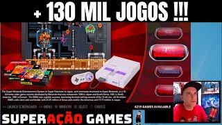 Mini Console Retro Super 3d Games - Mais de 130 mil jogos!