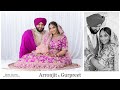 Arronjit  gurpreet wedding highlights  sikh wedding 2022  sewa jagpal