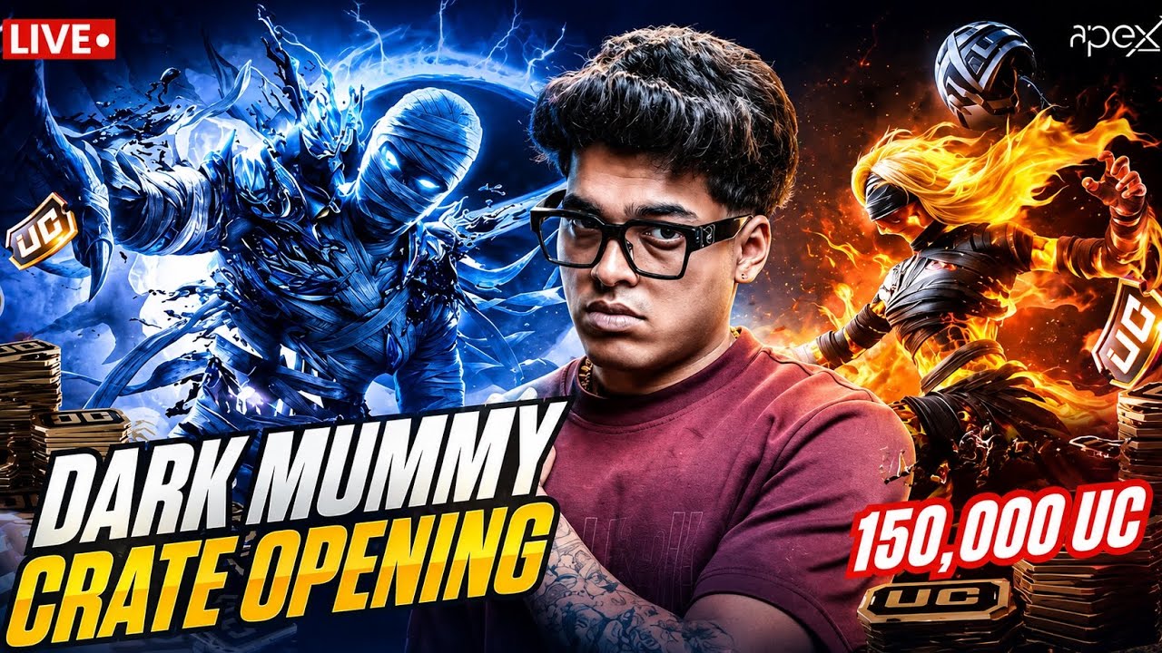 1,50,000 UC DARK MUMMY SET OPENING 😱JONATHAN GAMING BIGGEST LUCK EVER🔥 #jonathangaming