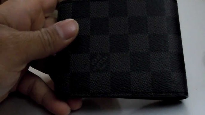 Louis Vuitton Men's Wallet Damier Graphite DHGATE UA REP Haul
