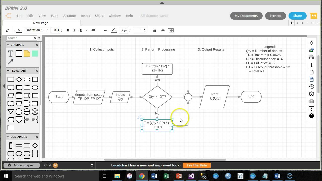 Flowcharting decisions with more than two outcomes - YouTube
