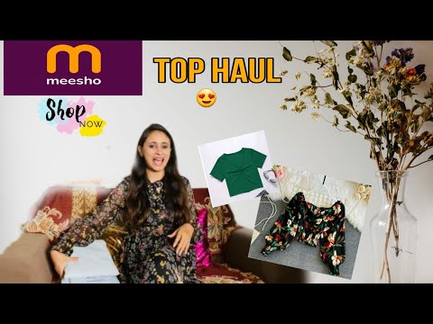 Meesho Tops Haul | Starting From ₹100 😍❤️