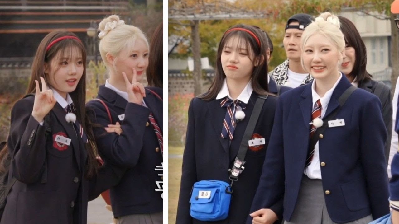 Rora Rami Rami & Rora BABYMONSTER at Running Man !! - YouTube