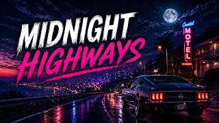 Midnight Highways 🌙🚗 | Neon Night Drive | Synthwave Car Music | Cinematic Chill Vibes