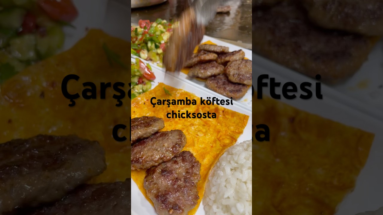 ÇARŞAMBA KÖFTESİ #köfte #yemek #food #yemektarifleri #yemek #döner #çarşamba #burger #fyp #keşfet