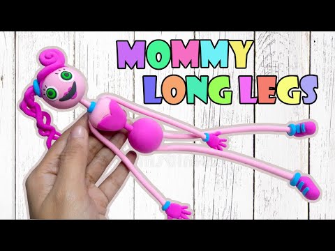 DIY: ✋Mommy Long Legs Spider in Real Life🤚 Articulated Clay 3D Figure Poppy  Playtime Chapter 2 