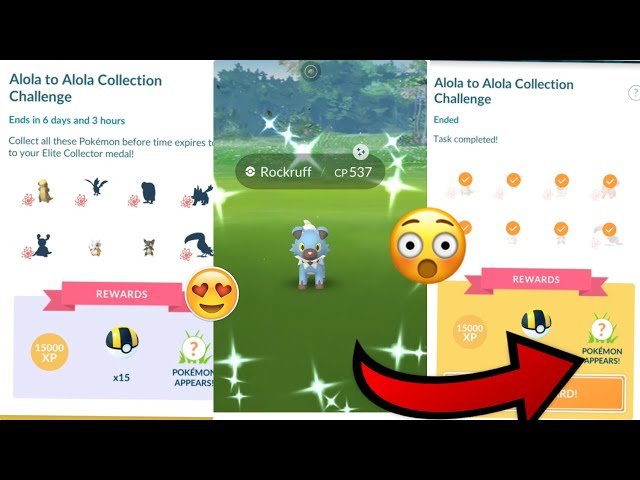 Pokemon Go Welcome To Alola collection challenge guide