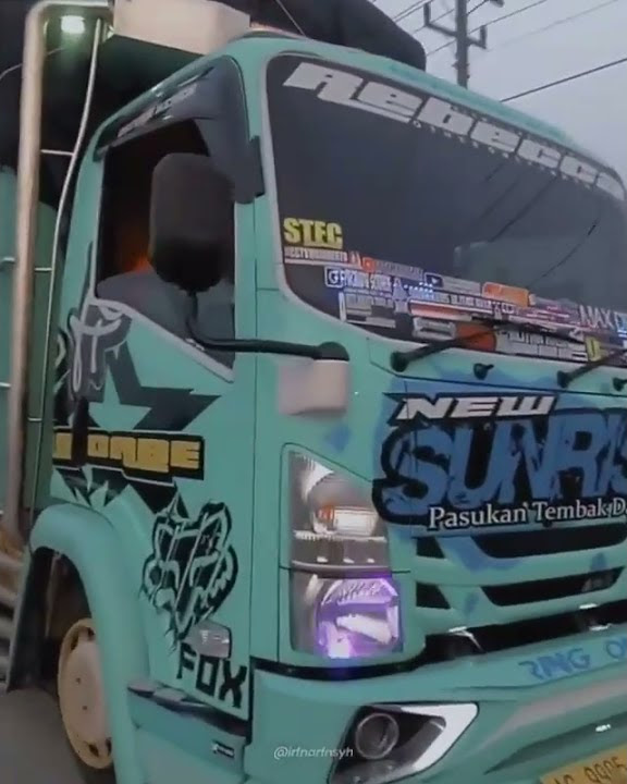 STORY WA TRUCK SUNRISE KEREN !! LINTANG LINTANG REMBULAN !OLENG LOP