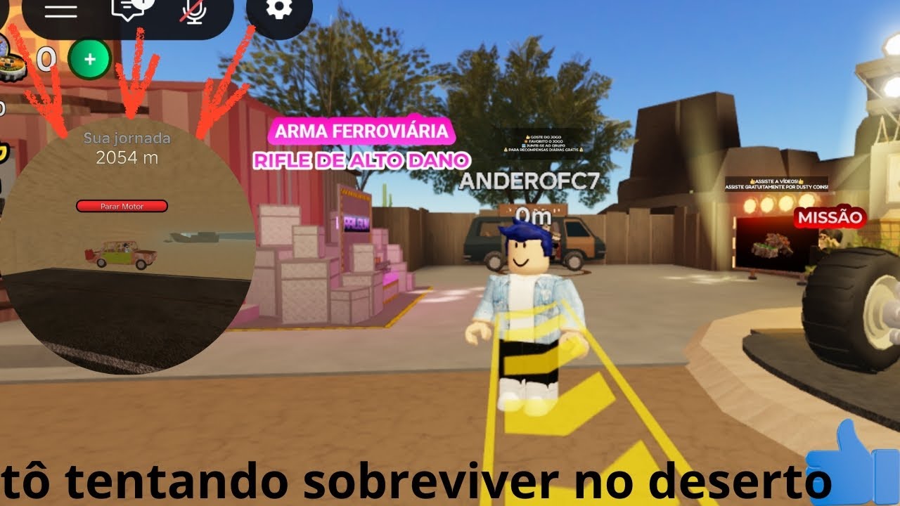 Sobrevivendo no deserto 🏜️🏜️