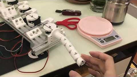 Low-cost Virtual Compliance Continuum Robot Thesis - Sensor Read Final Model