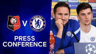 Frank Lampard \& Mason Mount Press Conference: Rennes v Chelsea | Champions League