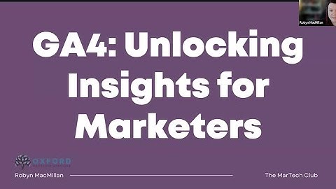 GA4: Unlocking Insights for Marketers
