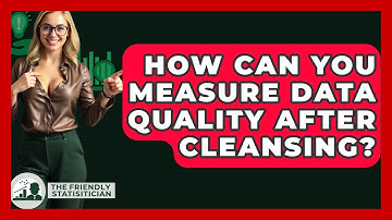 How Can You Measure Data Quality After Cleansing? - The Friendly Statistician