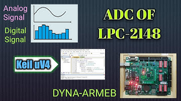 ADC of LPC2148 and debug using keil and Dyna ARMEB
