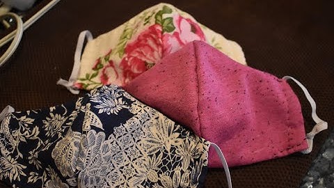 DIY Face Mask With Filter Pocket Insert Part 1 - Pattern Making