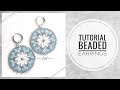 #МК - Серьги из твина, бисера и бусин | #Tutorial - Earrings made of twin, beads and bead