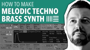 HOW TO MAKE MELODIC TECHNO BRASS SYNTH | ABLETON LIVE