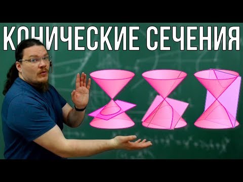 Эллипс, парабола и гипербола. Конические сечения | Ботай со мной #055 | Борис Трушин |