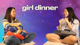 Girl dinner & girl math