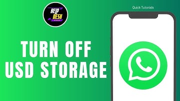 How to Turn Off USB Storage in WhatsApp