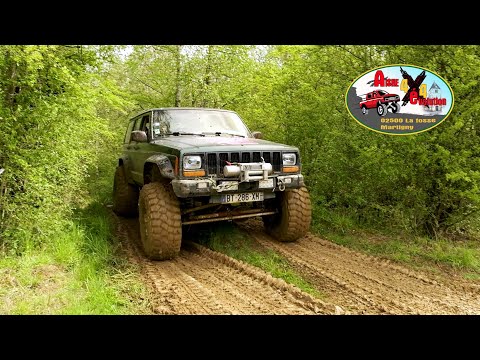 Salon du 4x4 - Martigny 2023 ► Ce Jeep Cherokee XJ 4.0L passe tout en douceur 👌