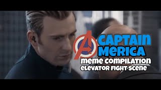 Part 1 Captain America meme Compilation (Elevator fight scene)