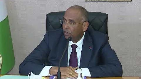 Le 1er ministre Patrick Achi, reoit en audience le...