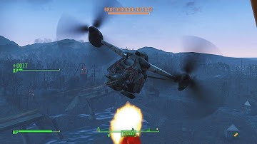 Vertibird Dogfights in Fallout 4 are so Fun!