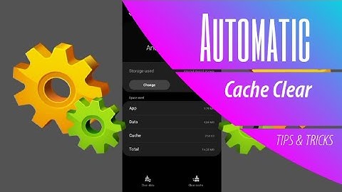 Auto Clear Cache Android App | All phones