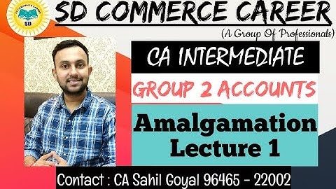 Amalgamation Lecture 1 New