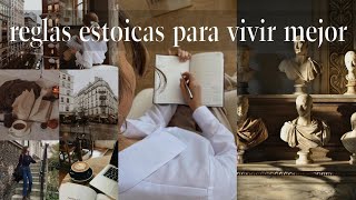 12 hábitos estoicos que han revolucionado mi vida | Reglas estoicas para vivir mejor