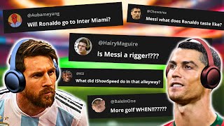 Messi Ronaldo 1 Year Qa With Mrgoat