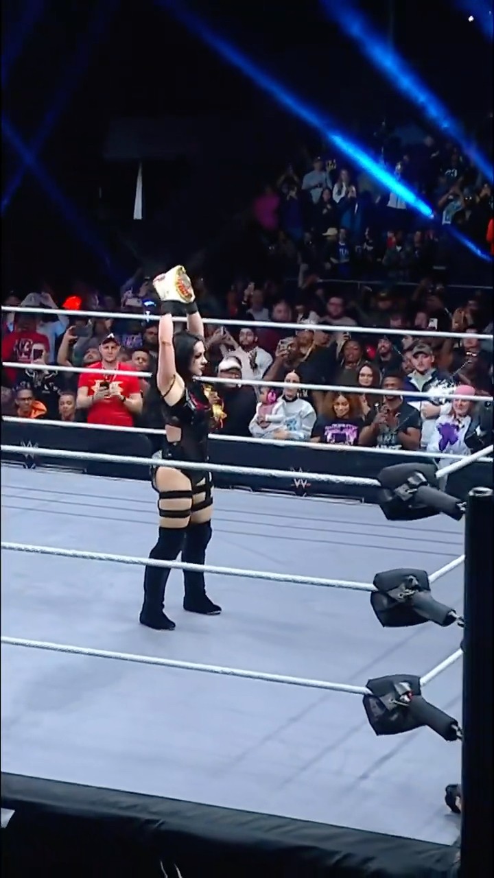Stephanie Vaquer is the new #WWENXT Women’s North American Champion!!! ? #VengeanceDay