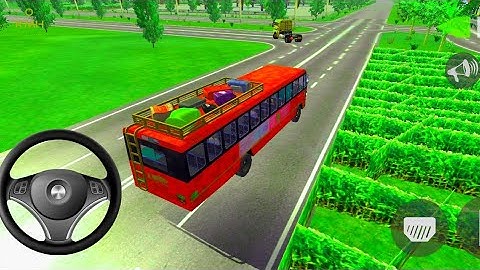 Indian Sleeping Bus Simulator Game New Map Videos part-4 || bus simulator 24