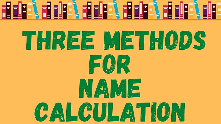 Three Methods For Name Calculation | Prof. Anant Kumarr #numerology #namenumerology #education