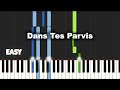 Gael Music - Dans Tes Parvis | EASY PIANO TUTORIAL BY Extreme Midi