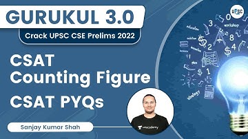 Counting Figure | CSAT PYQs | Gurukul 3.0 | Sanjay Kumar Shah | UPSC 101