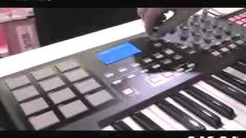 Akai MPK 25 - Video 2.flv
