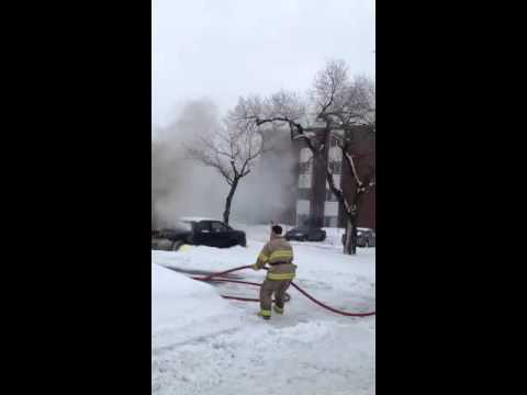 Huge car explosion in the Mont-Bleu/ Al-Qaeda Québec