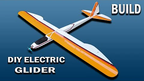How To Make Electric Glider RC Plane DIY