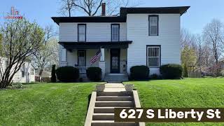 Circa 1855 Rare Italianate Historic Landmark Home at 627 S Liberty St