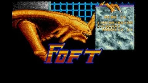 Atari ST Compacted Disk (CD) Scrollers [816] Federation Of Free Traders [FOFT] CD #024