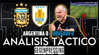 El 343 en ofensiva de BIELSA - Análisis Táctico del ARGENTINA 0 URUGUAY 2