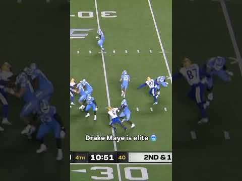 Maye always finds the receivers 💪 #unctarheels #drakemaye  #accfootball #football #cfb #sports